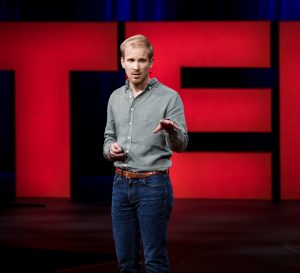 Rutger Bregman: ‘stupid philanthropy schemes’. Credit: Marla Aufmuth/TED